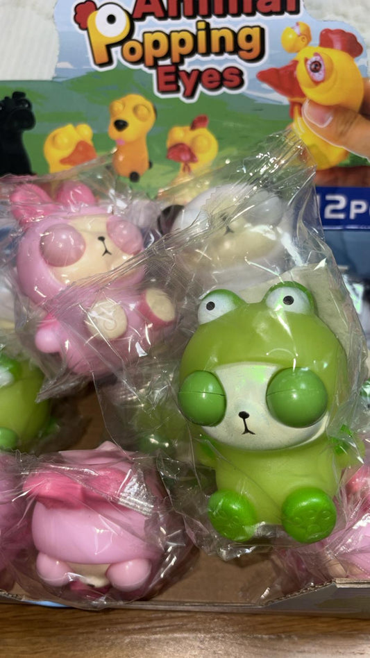 מוציא עיניים חיות🐸🐼🐰