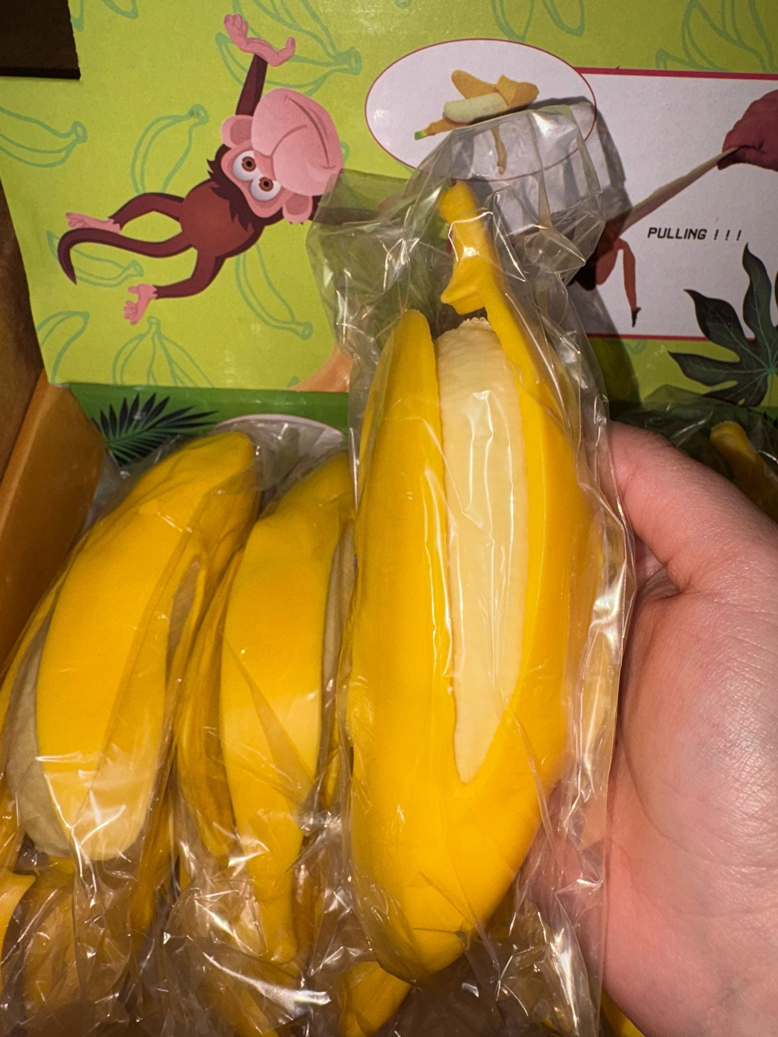 בננה מקולפת ספוג🍌