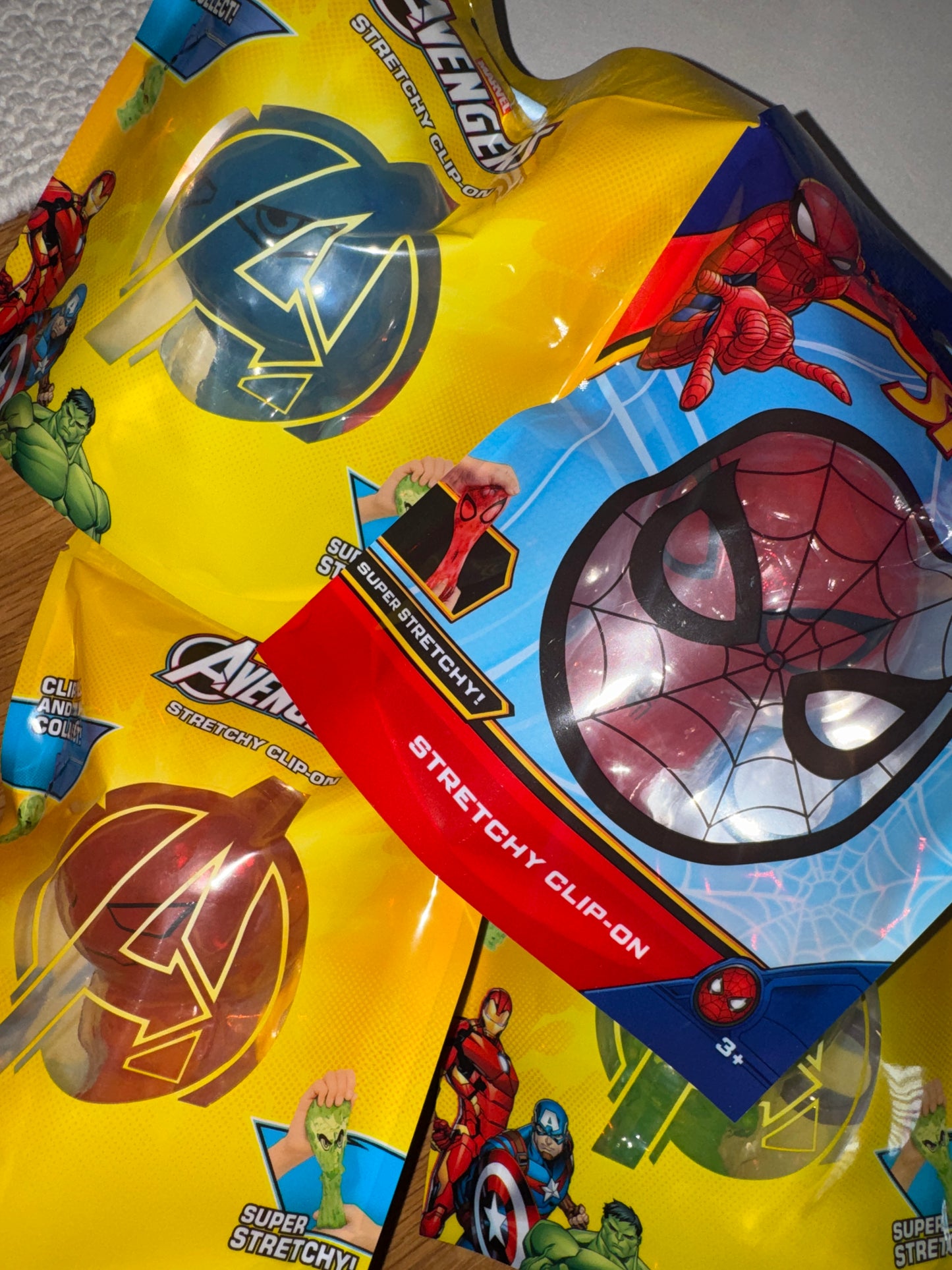 סקווישי ג׳לי מים מארבל🕸️🦸🏽‍♂️